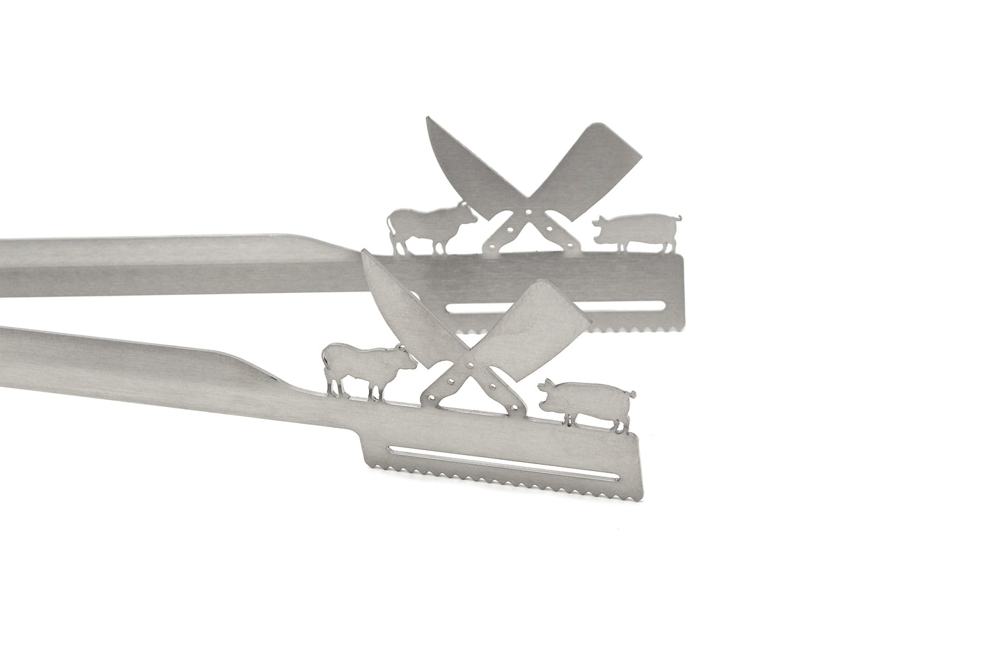 Grillzange Motiv Metzger