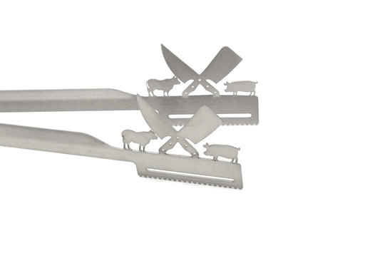 Grillzange Motiv Metzger