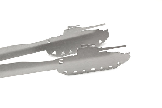Grillzange Motiv Panzer