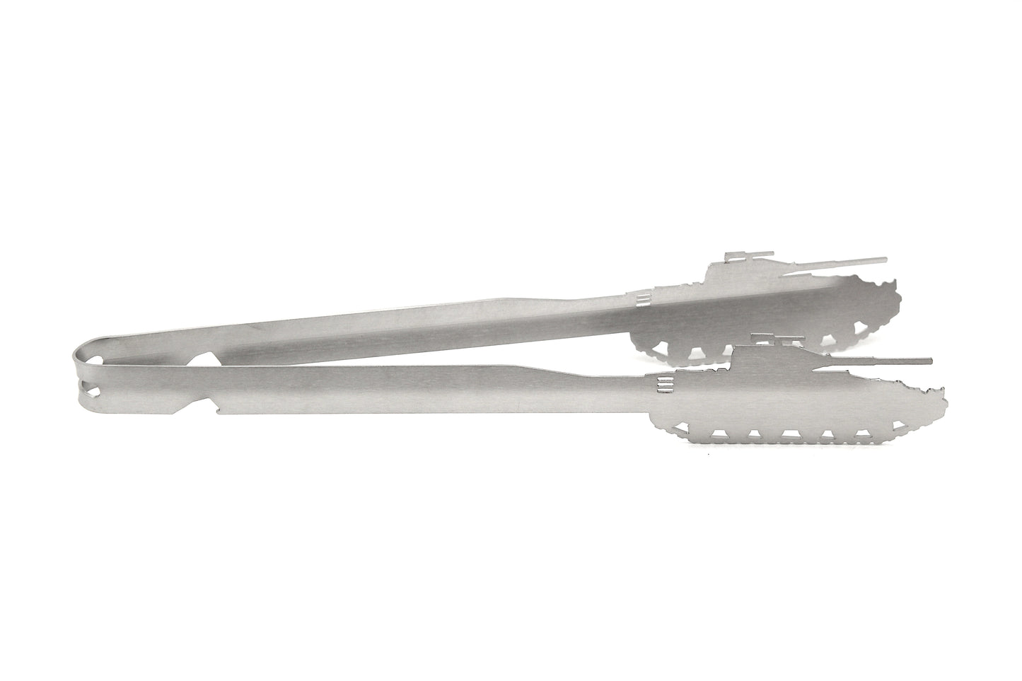 Grillzange Motiv Panzer