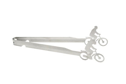 Pinza per griglia motivo bicicletta e-bike