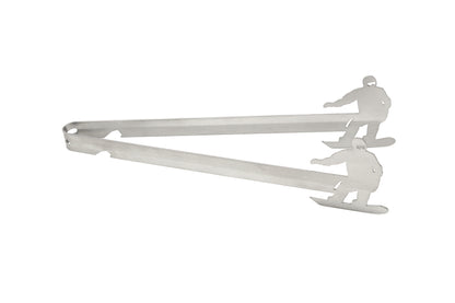 Pinza per griglia motivo snowboard