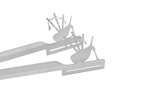 Grillzange Motiv Dudelsack