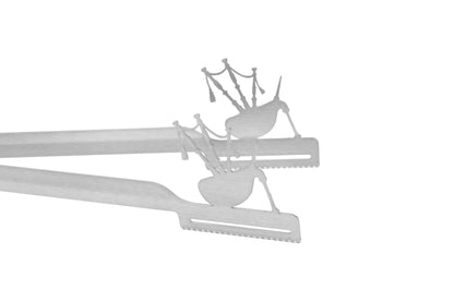 Grillzange Motiv Dudelsack