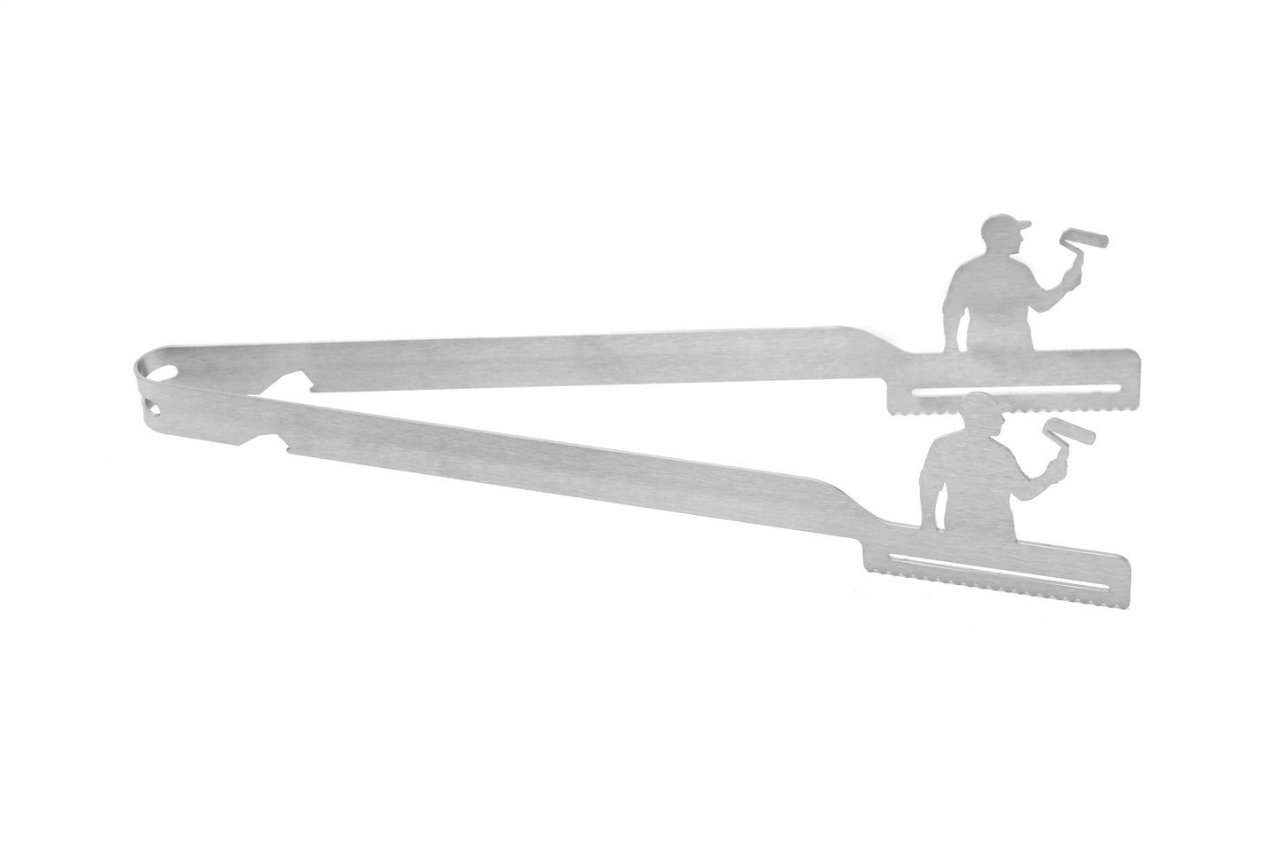 Grillzange Motiv Maler / Malerin