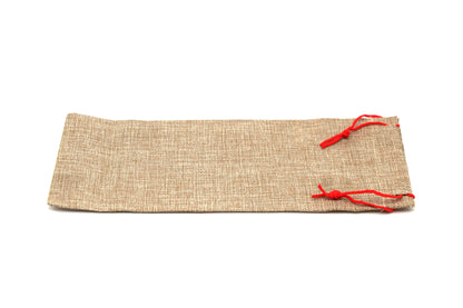 Geschenkverpackung Jute-Stil für Motivgrillzange