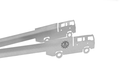 Grillzange Motiv THW / Technisches Hilfswerk Gerätewagen