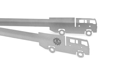 Grillzange Motiv THW / Technisches Hilfswerk Gerätewagen