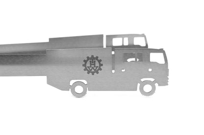 Grillzange Motiv THW / Technisches Hilfswerk Gerätewagen