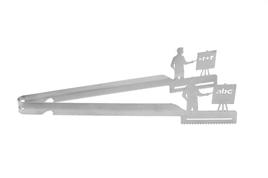 Grillzange Motiv Lehrer