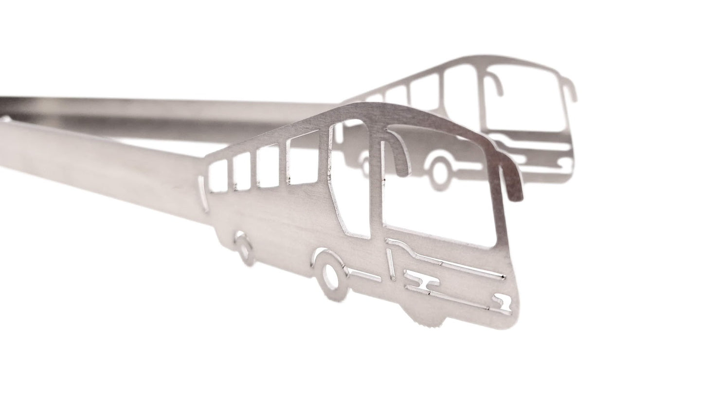Grillzange Motiv "Omnibus / Autobus"