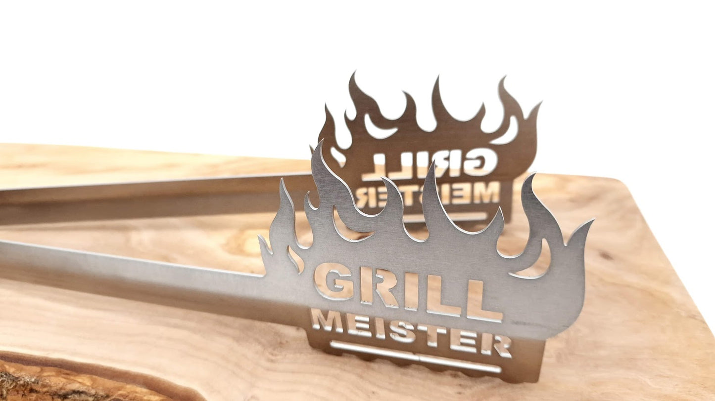 Grillzange Flamme "Grill Meister"