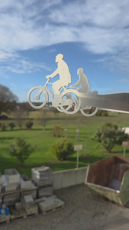 Grillzange Motiv Fahrrad E-Bike